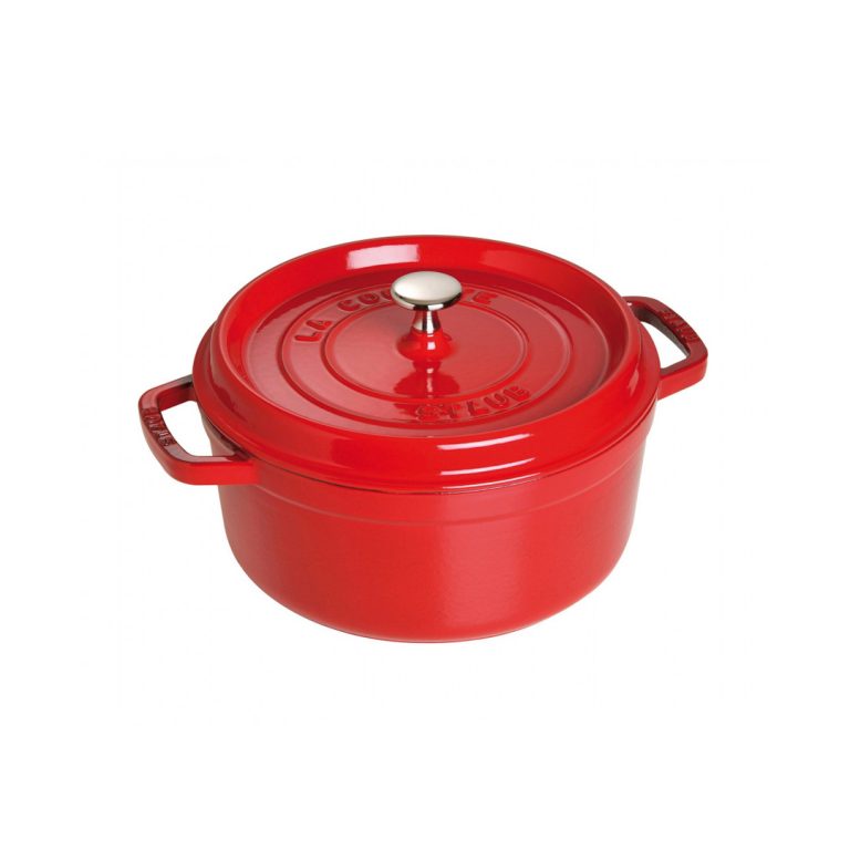 65361 – Round Cocotte – 20cm Cherry Red