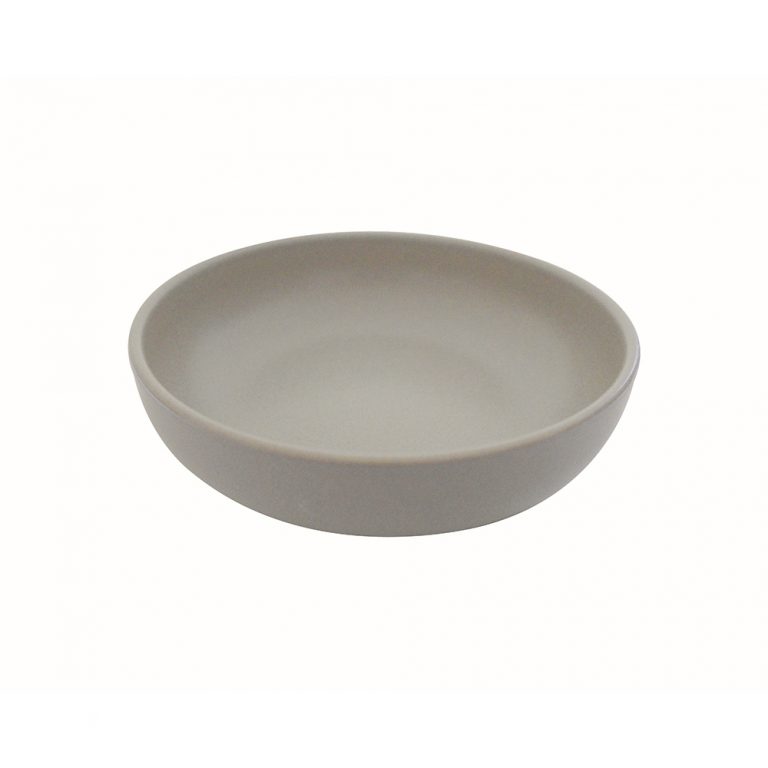 959025 -GREY ROUND BOWL 160MM