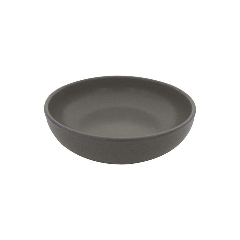 959325 -DARK GREY ROUND BOWL160MM