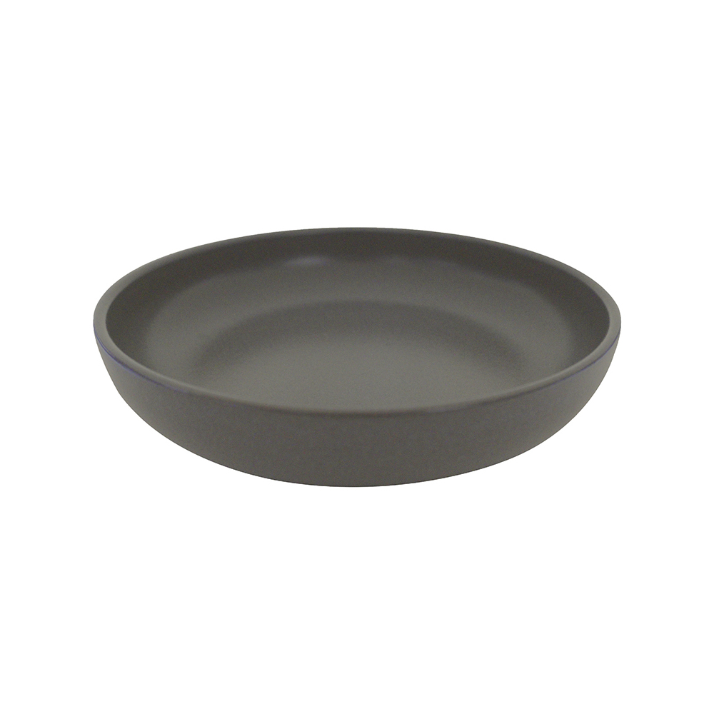 959328 -DARK GREY ROUND BOWL 220MM