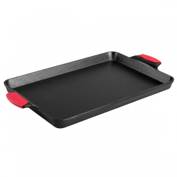 cast iron pan lodge griddle silicone grips