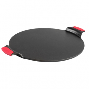 Lodge Cast Iron Pizza Pan 38m with silicone grips