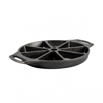 cast iron pan lodge wedge dish