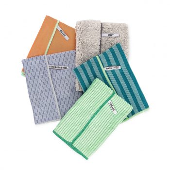 Full Circle Renew Microfiber Essential Cloths Set of 5