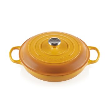 Le Creuset Cast Iron Shallow Casserole 26cm Nectar