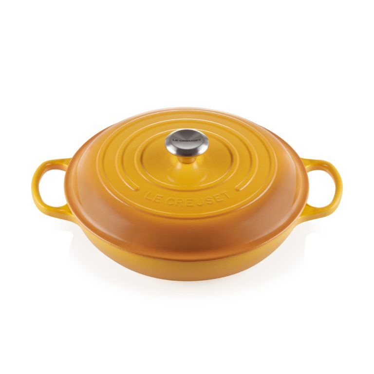 Le Creuset Cast Iron Shallow Casserole 26cm Nectar