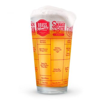 Fred Good Measure Beer Recipe Glass