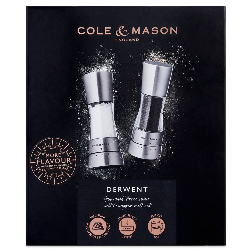 Cole & Mason Derwent Stainless Steel 15.7cm Mill Mini Gift Set Product Image 3
