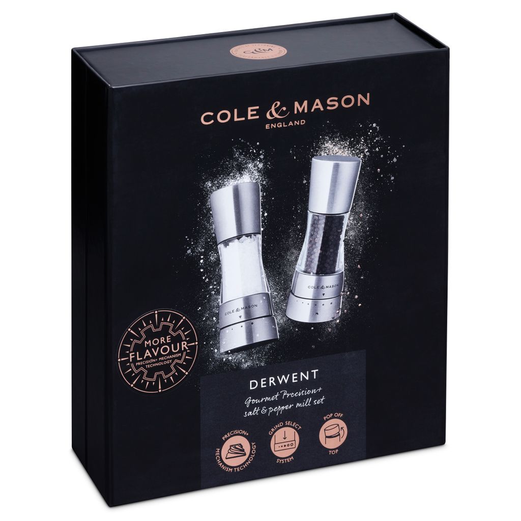 Cole & Mason Derwent Stainless Steel 15.7cm Mill Mini Gift Set Product Image 6