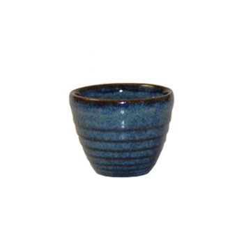 Churchill Super Vitrified Bit on the Side Ripple Dip Pot Sapphire 57ml