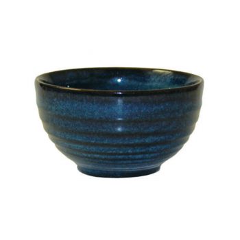 Churchill Super Vitrified Bit on the Side Ripple Bowl Sapphire 560ml