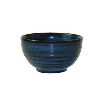 Churchill Super Vitrified Bit on the Side Ripple Bowl Sapphire 280ml