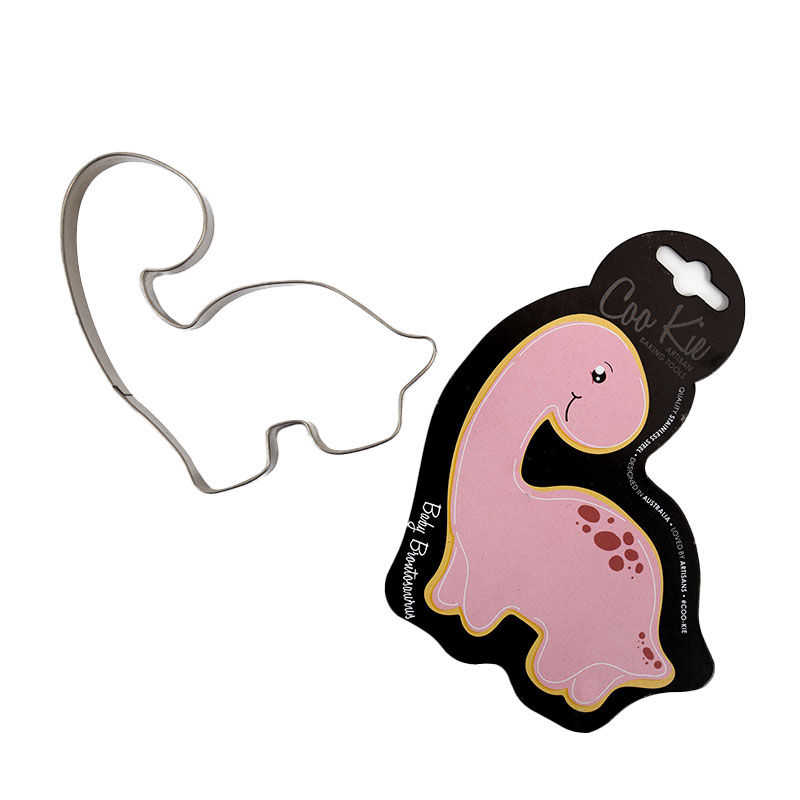 CKIE26 COO KIE BABY BRONTOSAURUS COOKIE CUTTER 2
