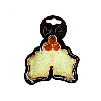 CKIE31 COO KIE HOLLY LEAF COOKIE CUTTER