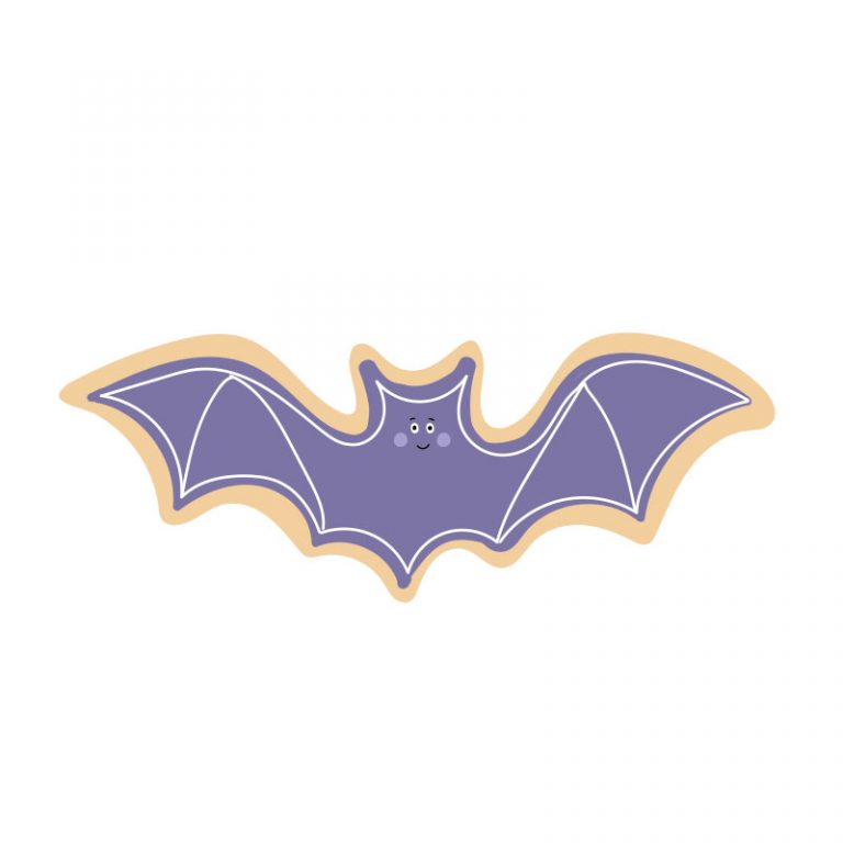 CKIE58 COO KIE BAT COOKIE CUTTER 3