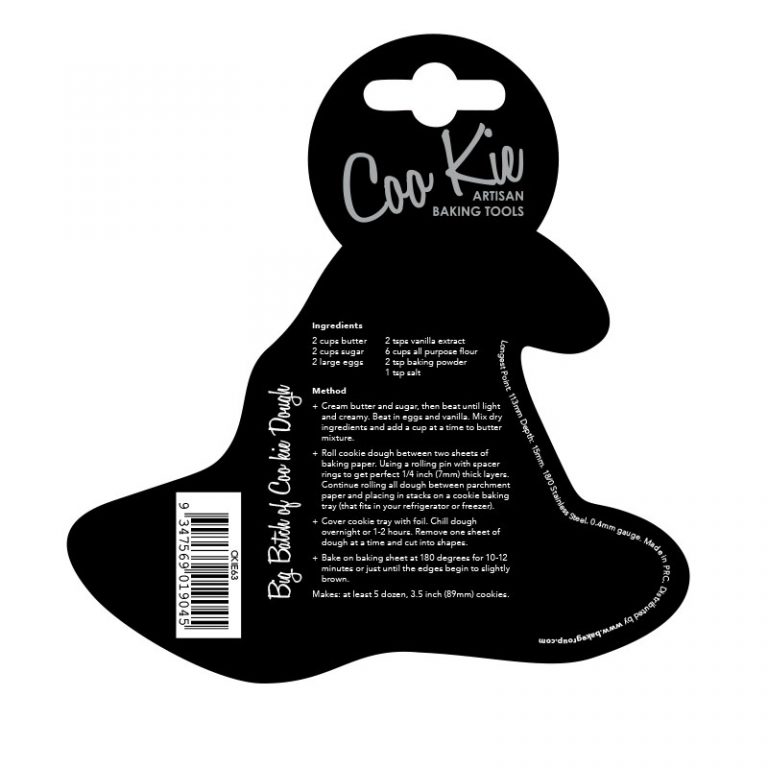 CKIE63 COO KIE WITCH HAT COOKIE CUTTER 4
