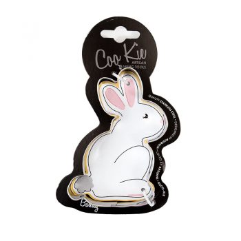 Coo Kie Stainless Steel BUNNY Cookie Cutter