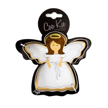 Coo Kie Stainless Steel ANGEL Cookie Cutter