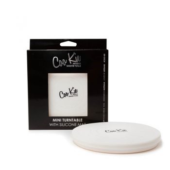 Coo Kie Mini Turntable with Silicone Mat
