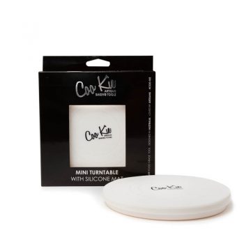 CO-MINITURN MINI TURNTABLE WITH SILICONE MAT – BY COO KIE