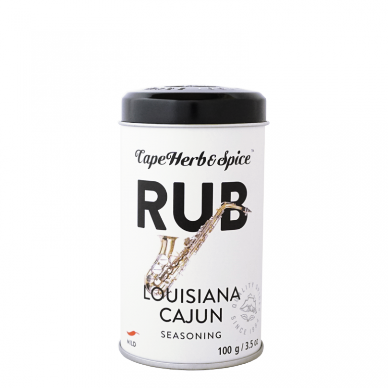 Cape Herb & Spice Louisiana Cajun Seasoning Rub 100g