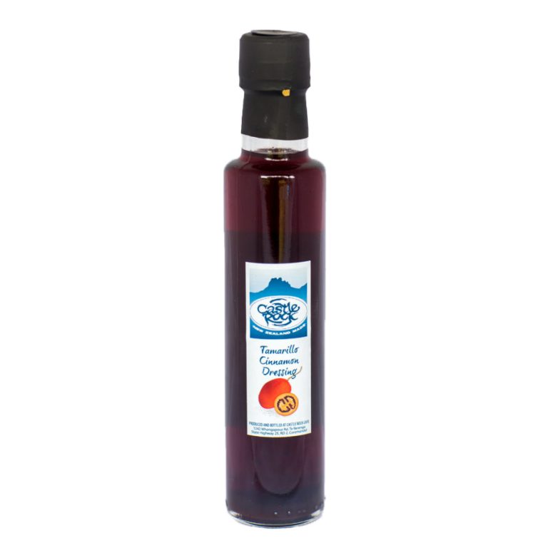 Castle Rock Tamarillo & Cinnamon Dressing cut