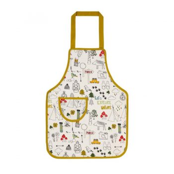 Ulster Weavers Wipeable PVC Lets Explore Nature Kids Apron