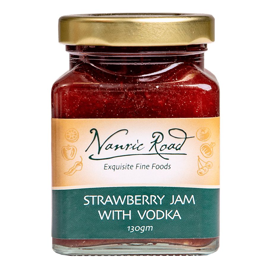 Nanric Road Strawberry Jam with Vodka 130g Chef's Complements