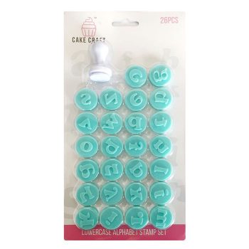 Cake Craft Lowercase Alphabet Stamp