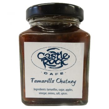 Tamarillo Chutney cut