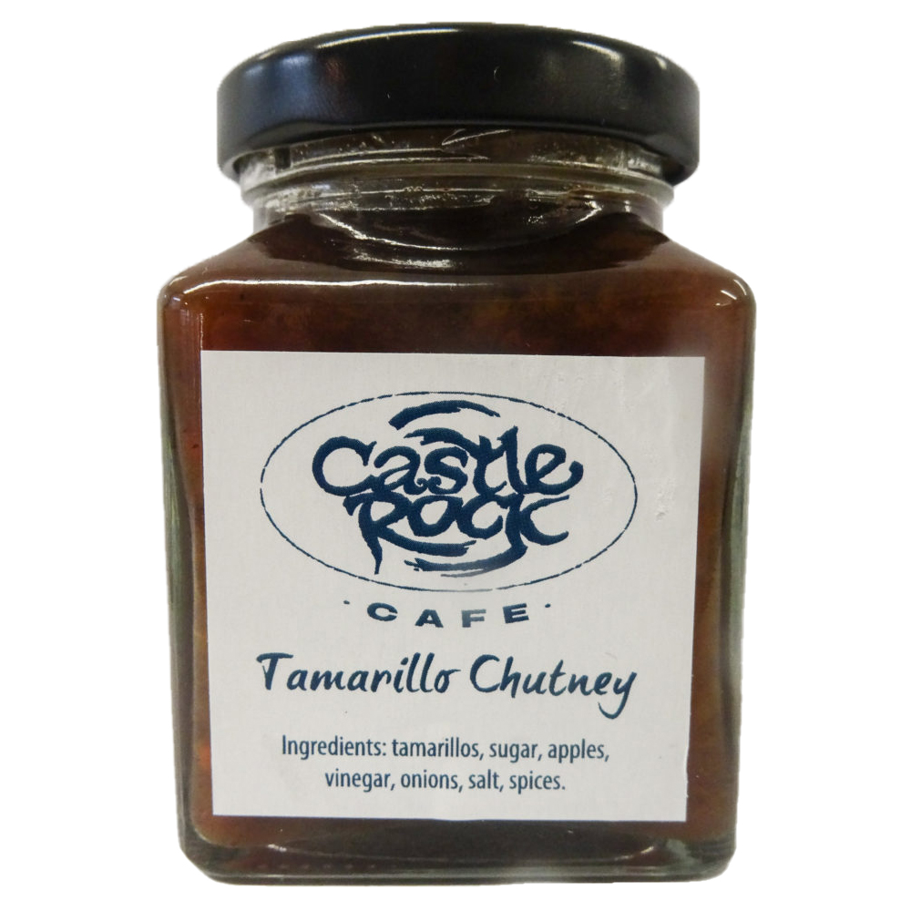 Tamarillo Chutney cut