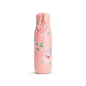 ZOKU Stainless Steel Vacuum Insulated 500ml Bottle (3 Patterns) - Rose Petal Pink