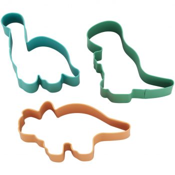 Wilton Dinosaurs Cookie Cutters Set of 3