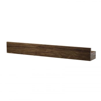 byWirth Magnetic Wall Shelf Knife Rack Smoked Oak 40cm