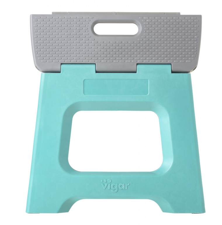 75063 – Foldable Stool – Solid Colour SRT6 – 27cm Turquoise – LS (2)