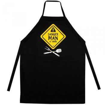 Hot House BBQ Apron Danger Man At Work