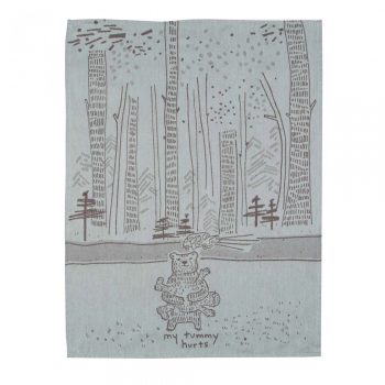 Blue Q Novelty Tea Towel 'My Tummy Hurts'