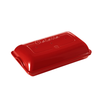 Emile Henry Ciabatta Baker Burgundy 39cm