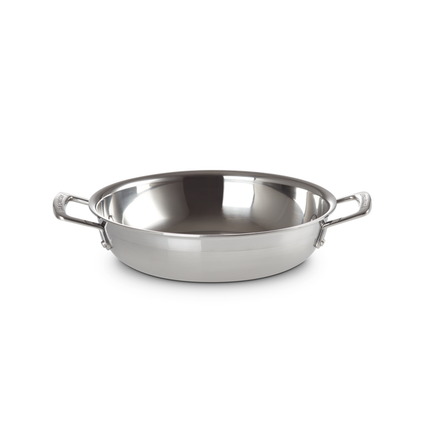 Le Creuset 3-ply Stainless Steel Shallow Casserole 24cm Product Image 9