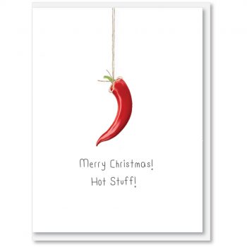 i candy Card Christmas - Hot Stuff