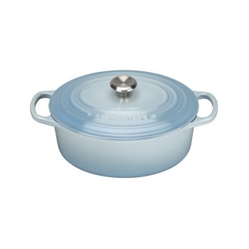 Le Creuset Cast Iron Casserole 25cm Coastal Blue