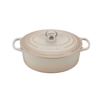 Le Creuset Cast Iron Casserole 25cm Meringue