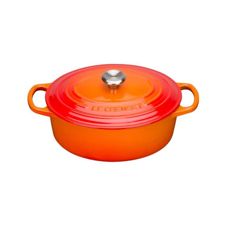 24cm 2.8L Cast Iron Oval Casserole Pan Dutch Oven with Lid - China  Casserole and Dutch Oven price