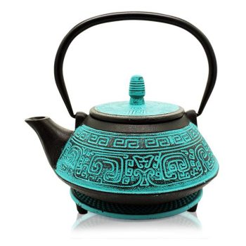 Tianshui Turquoise Cast Iron Teapot 800ml