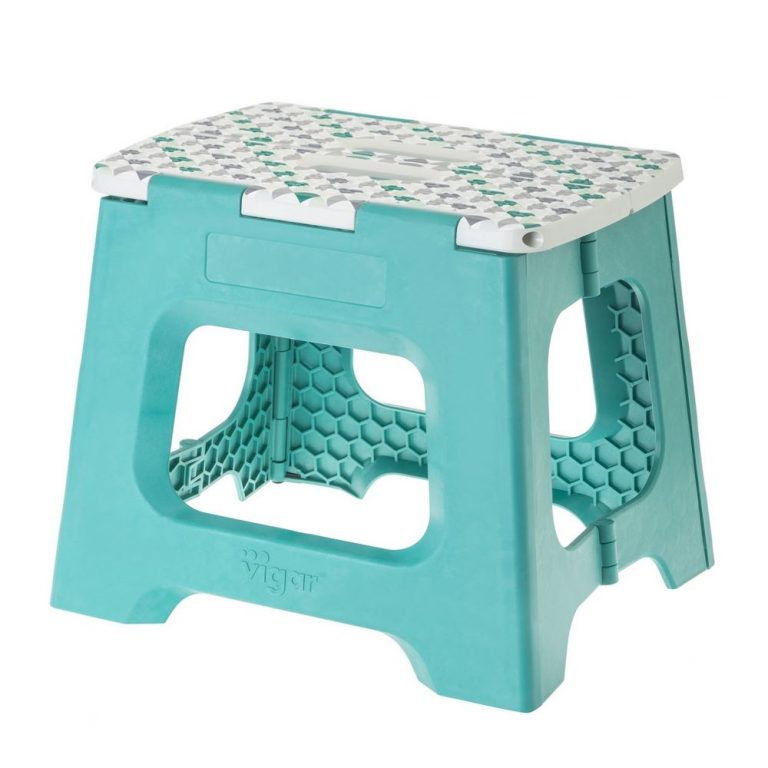 Vigar Foldable Stool Geometric (2 Sizes) Chef's Complements
