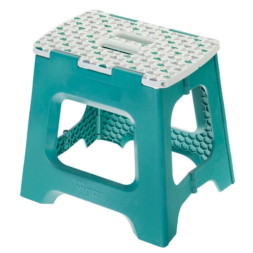 Vigar Foldable Stool Geometric (2 Sizes) Chef's Complements