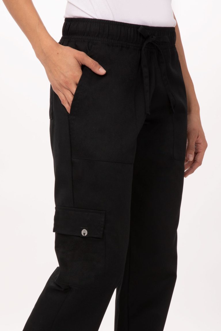 Chef Works Women's Black Chef Pants - Chef's Complements