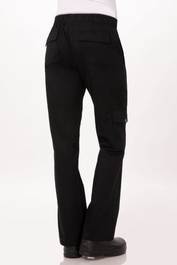 Chef Works Women's Black Chef Pants