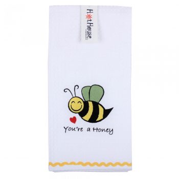 Hot House You're A Honey Tea Towel