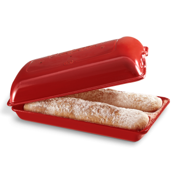 Emile Henry Ciabatta Baker Burgundy